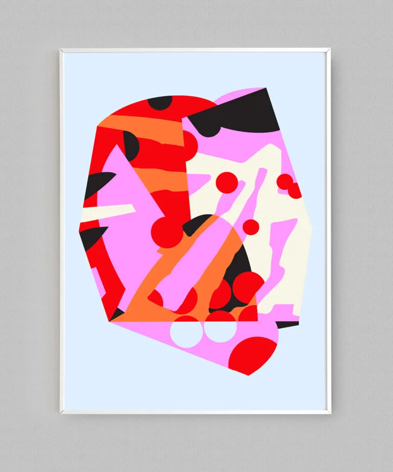 Colour Clash アートブック Color Clash Art Prints — Jun Objects
