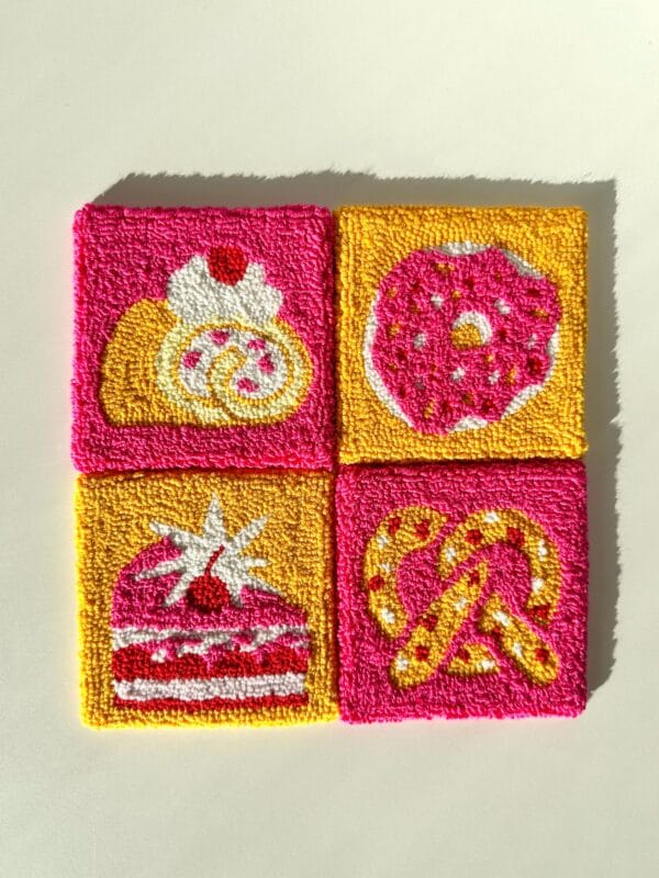 Candy Corner Coaster - Single Piece