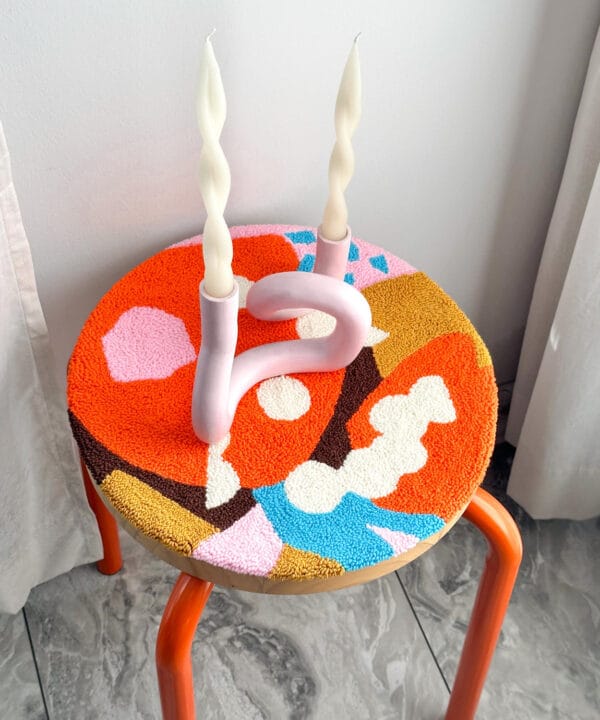 Tangerine Decorative Rug