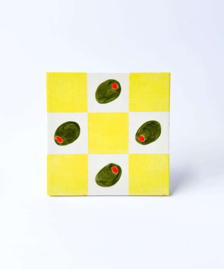 "Olives" Coaster
